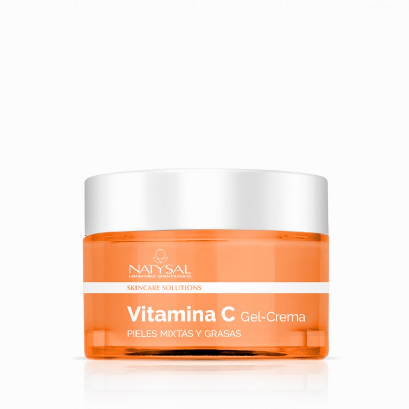 Gel Crema Vitamina C, Ácido Hialurónico y Ceramidas | Natysal