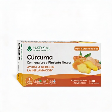 Cúrcuma con Jengibre y Pimienta Negra